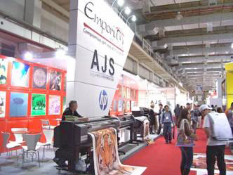 ajs na feira Serigrafia e Sign 2009
