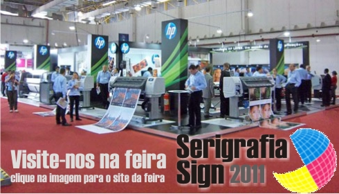 ajs na feira Serigrafia e Sign 2011